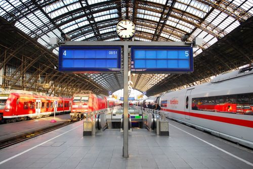 Bahnhof Wiesbaden - nachhaltige Anreise