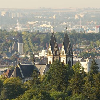 Wiesbaden Luftaufnehme