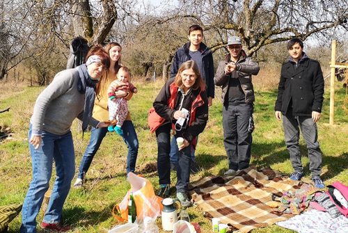 Gemeinsames Picknick