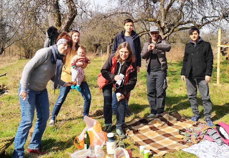 Gemeinsames Picknick