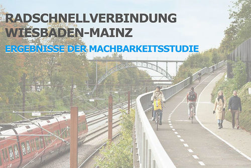 Radbüro-Newsletter 28. März 2023 - Ein Radschnellweg an einer Bahnlinie.