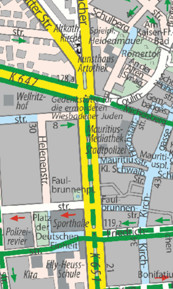 Karte Schwalbacher Straße