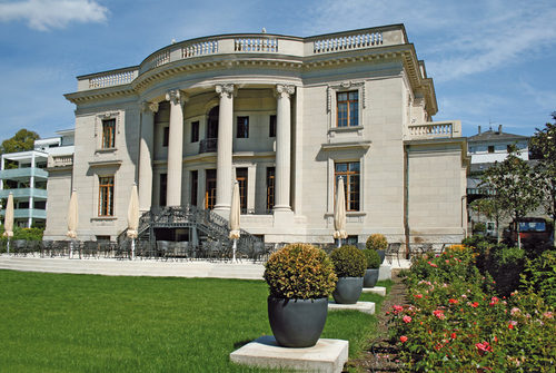 Exterior of the "White House"