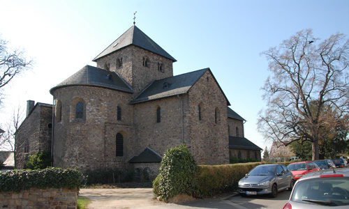 St. Ägidius Basilica in the Rheingau region